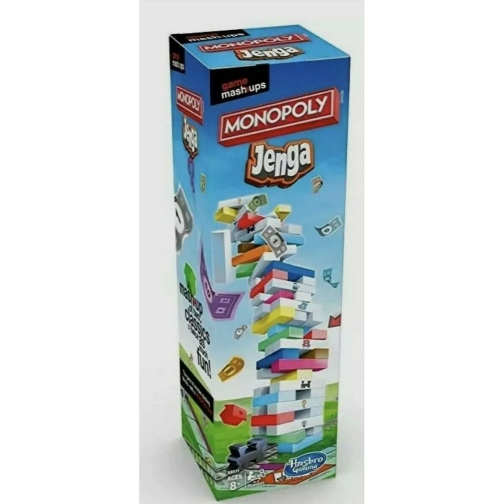 Monopoly Jenga Game New